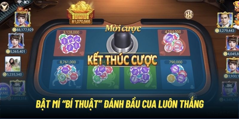 Bật mí “bí thuật” đánh bầu cua luôn thắng