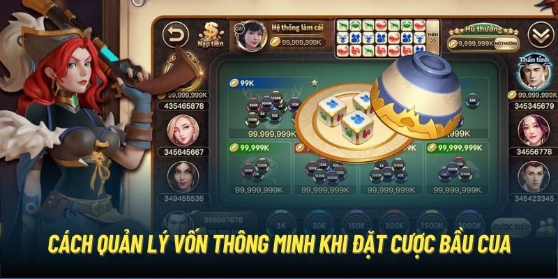 Cách quản lý vốn thông minh khi đặt cược bầu cua