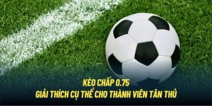 Kèo Chấp 0.75 | Giải Thích Cụ Thể Cho Thành Viên Tân Thủ