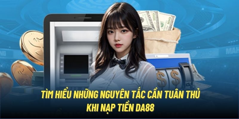 Tìm hiểu những nguyên tắc cần tuân thủ khi nạp tiền DA88